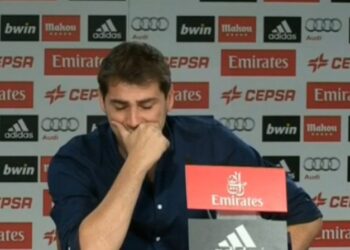 Iker Casillas. Foto captura de video EFE.
