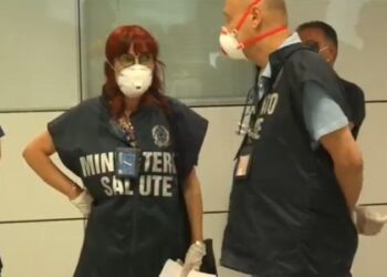 Italia, aeropuertos, coronavirus. Foto captura de video EFE.