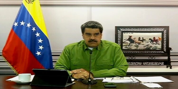 Nicolás Maduro. 5Ago2020. Foto captura de video.