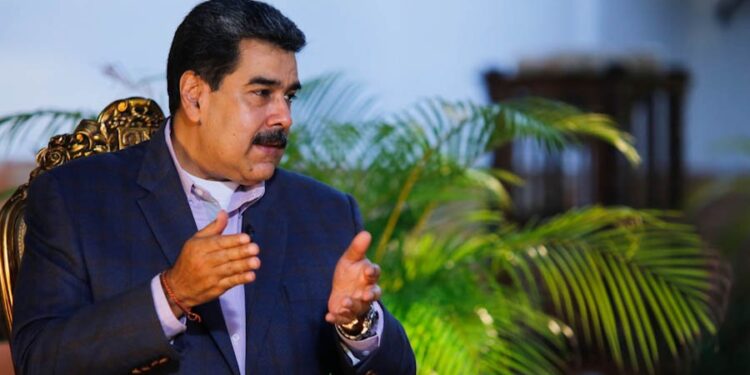 Nicolás Maduro. Aquí con. Foco @PresidencialVE.