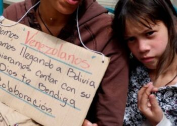 Niños venezolanos Bolivia identidad. Foto CCN.