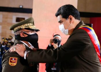 Néstor Reverol y Nicolás Maduro.4Ago2020. Foto @PresidencialVE