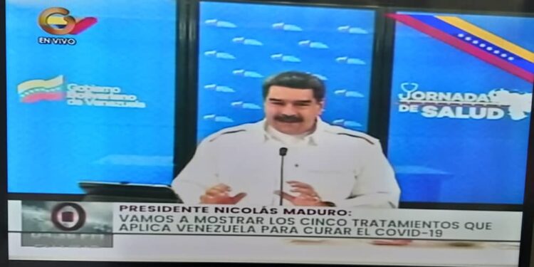 Nicolás Maduro. 14AGO2020. Foto captura.