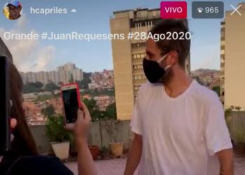 Juan Requesens. 28Ago2020. Foto captura de video.