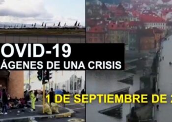 COVID-19. 1Sep2020. Foto captura de video EFE.