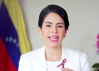 Embajadora de Venezuela en Costa Rica. María A. Faria. Foto de archivo.