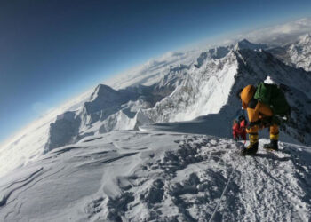 Everest. Foto de archivo.