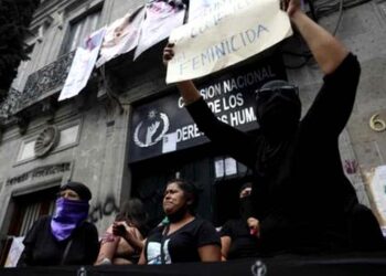 Feministas, Comisión DDHH México. Foto Agencias.