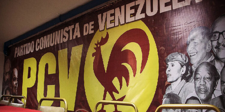Partido Comunista de Venezuela. Foto de archivo.