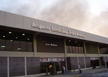 Aeropuerto Arturo Michelena de Valencia. Foto de archivo.