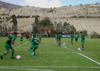 Bolivia, eliminatorias Catar. Foto captura de video EFE.