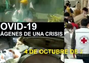 Coronavirus. 4Oct2020. Foto captura de video EFE.