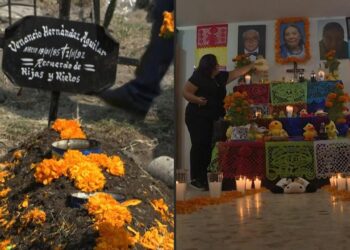 Día de los Muertos México. Foto captura de video AFP.