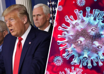 Donald Trump. coronavirus. Foto Agencias.