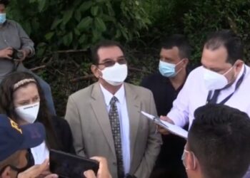 El Salvador. masacre de El Mozote. Foto captura de video EFE.