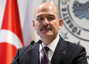 El ministro del Interior de Turquía, Süleyman Soylu. Foto de archivo.
