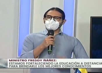Freddy Ñañez. Foto captura de video.
