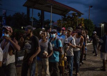 Migración ilegal Honduras. Foto de archivo.