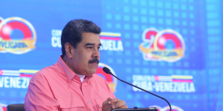 Nicolás Maduro. Cuba Venezuela. Foto @PresidencialVE