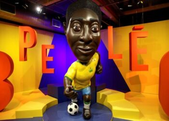 Viaje por los 80 años de Pelé. Foto capruta de video EFE.