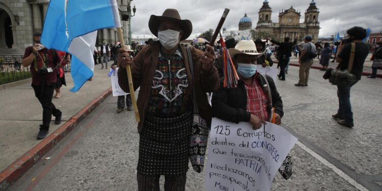 Guatemala-manifestación-