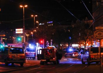Ataques terroristas en Viena Austria. Foto agencias.