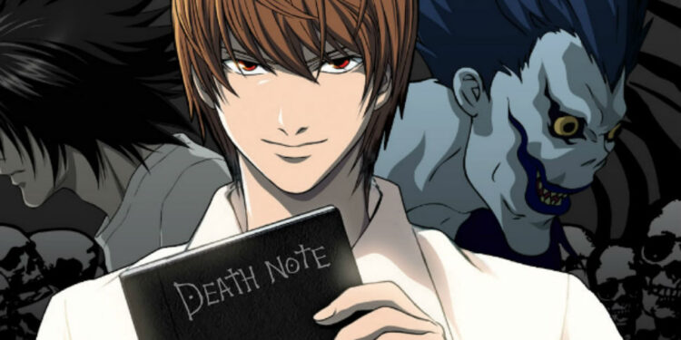 Death Note. Foto de archivo.