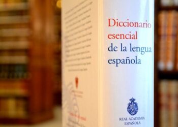 Diccionario de la lengua española. Foto de archivo.