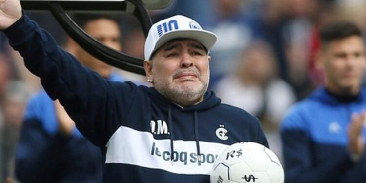 Diego Maradona (+). Foto Milenio.