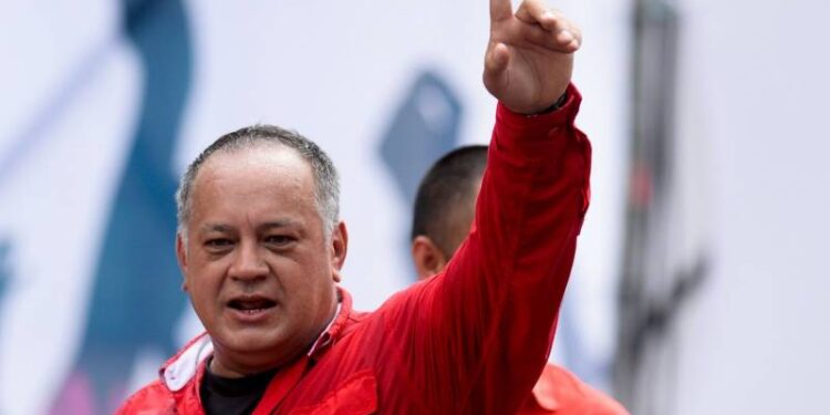 Diosdado Cabello. Mérida. Foto @ConElMazoDando