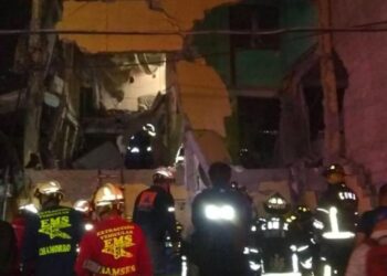 Dos muertos por explosión de gas en domicilio del centro de Ciudad de México. Foto El Siglo.