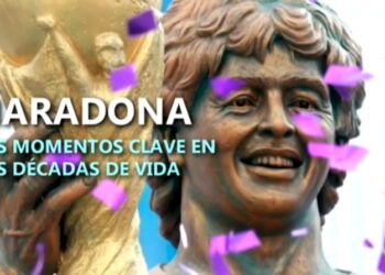 EFE. Maradona. Foto captura de video.