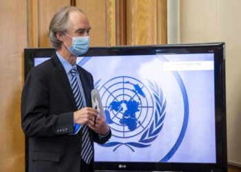 El enviado especial de la ONU para Siria, Geir Pedersen. Foto de archivo.