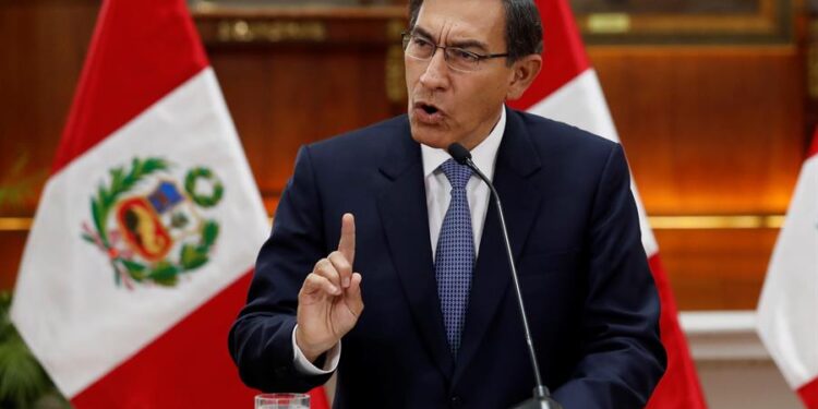 El presidente de Perú, Martín Vizcarra. EFE