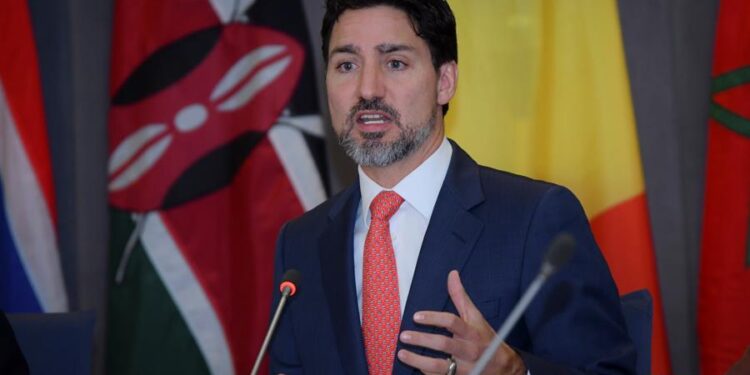 El primer ministro canadiense, Justin Trudeau. Foto EFE.