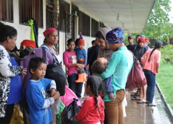 Guatemala evacua a 30 familias en el noreste del país por los efectos de Eta. Foto referencial.