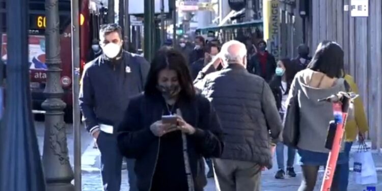 Italia, coronavirus. Foto captura de video EFE.