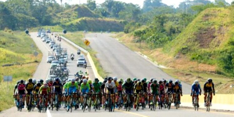 La Vuelta a Colombia. Foto de archivo.