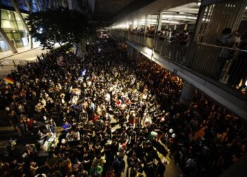 Tailandia, protestas. Foto agencias.