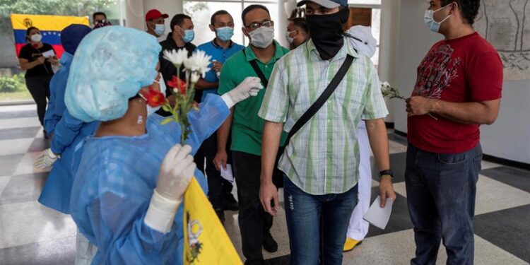 Vzla coronavirus. Foto EFE.