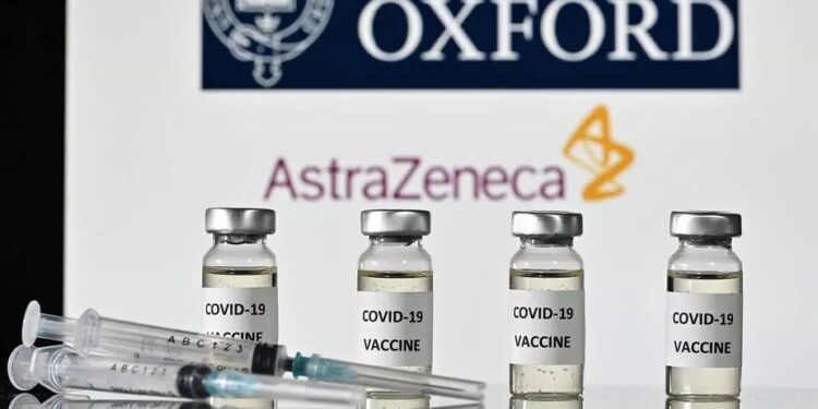 Vacuna coronavirus Oxford AstraZeneca. Foto de archivo.