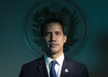 Juan Guaido, president of the National Assembly who swore himself in as the leader of Venezuela, stands for a photograph following an interview at his office in Caracas, Venezuela, on Thursday, Sept. 19, 2019. The U.S. last week said it was joining Guaido and ten other countries in invoking the Inter-American Treaty of Reciprocal Assistance, known as the Rio Treaty, which is a regional mutual defense agreement that could establish a legal path for military intervention. Photographer: Carlos Becerra/Bloomberg