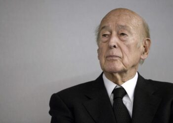 Valéry Giscard d'Estaing (+). Foto de archivo.
