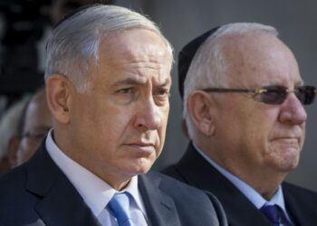 Netanyahu y Rivlin. Foto de archivo.