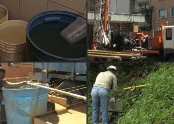 Perforar pozos de agua, un negocio creciente en una Caracas en sequía. Foto captura de video AFP.