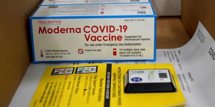 Vacuna coronavirus, Moderna. Foto EFE.