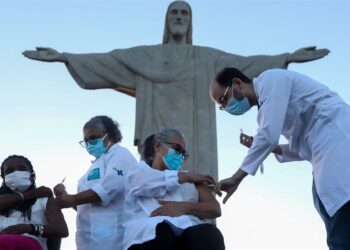 Brasil, jornada de vacunación covid-19. Foto EFE