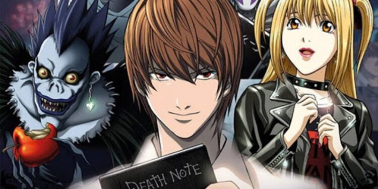 Death Note. Foto de archivo