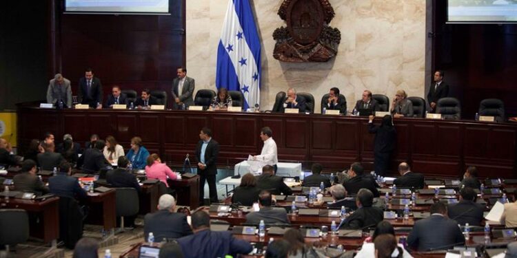 El Parlamento de Honduras. Foto de archivo.