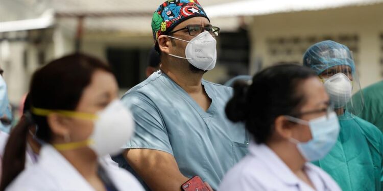 El Salvador, coronavirus. Foto EFE.